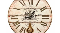 Horloge Ancienne Balancier Archbutt & Clarkson 58cm - Bois - Blanc -VIDAXL || SuperFish || Konstsmide Soldes Boutique 6479de2f206646.84233960