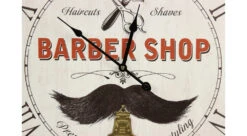 Horloge Ancienne Balancier Barber Shop Bois Blanc 58cm -VIDAXL || SuperFish || Konstsmide Soldes Boutique 6479de37035ac1.46646234