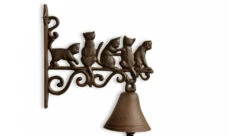 Cloche Chats Fonte Marron 20.5x9x27cm -VIDAXL || SuperFish || Konstsmide Soldes Boutique 6479de476c5030.95286927