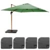 Parasol Déporté 3x3m Et 4 Dalles à Remplir Effet Bois Vert Cactus -VIDAXL || SuperFish || Konstsmide Soldes Boutique 647b2f74e76442.57570677