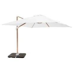 Parasol Déporté 3x3m Et 4 Dalles à Remplir Effet Bois Blanc -VIDAXL || SuperFish || Konstsmide Soldes Boutique 647b2f82e81559.37949164