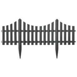 VIDAXL Bordures De Pelouse 17 Pcs Anthracite 1000 Cm Polypropylène -VIDAXL || SuperFish || Konstsmide Soldes Boutique 647dd2f085ba19.63043810