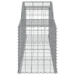 VIDAXL Paniers à Gabions Arqués 17 Pcs 300x50x60/80 Cm Fer Galvanisé -VIDAXL || SuperFish || Konstsmide Soldes Boutique 647dd2f87707d8.59600324