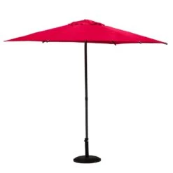 Parasol Droit Rond Soya Grenade