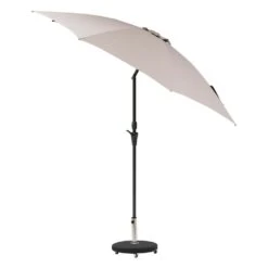 Parasol Droit Rond Sisko Taupe -VIDAXL || SuperFish || Konstsmide Soldes Boutique 647f7caa272ef7.95657298