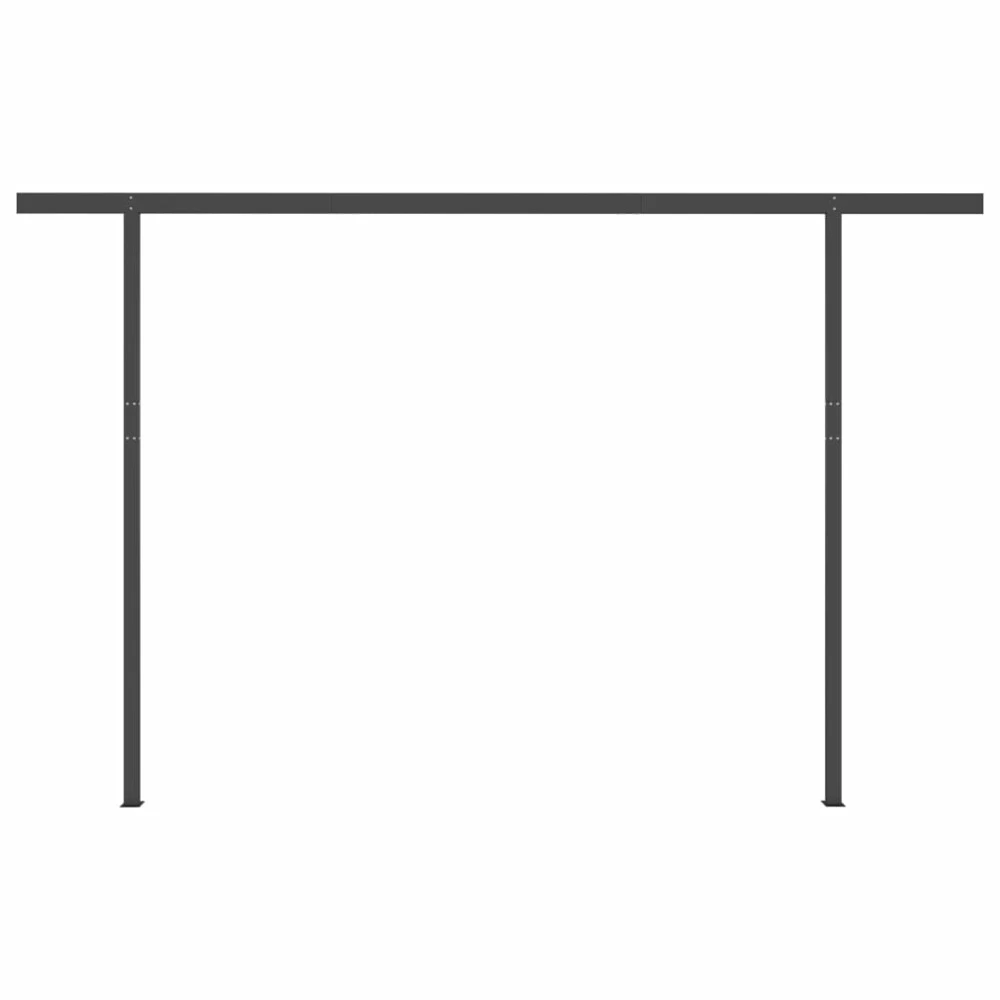 VIDAXL Auvent Automatique Capteur De Vent Led 4,5x3,5 M Jaune Et Blanc 9 VIDAXL Auvent Automatique Capteur De Vent Led 4,5x3,5 M Jaune Et Blanc – Image 7