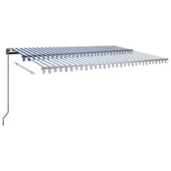 VIDAXL Auvent Automatique Sur Pied 500x350 Cm Bleu/blanc 13 VIDAXL Auvent Automatique Sur Pied 500x350 Cm Bleu/blanc -VIDAXL || SuperFish || Konstsmide Soldes Boutique 6480d1d8afd768.76876724