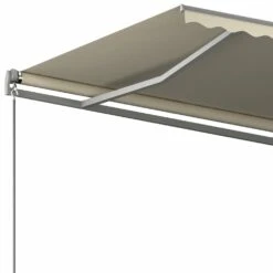 VIDAXL Auvent Automatique Sur Pied 500x350 Cm Crème -VIDAXL || SuperFish || Konstsmide Soldes Boutique 6480d1f208a0d5.18477973