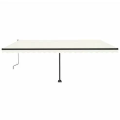 VIDAXL Auvent Automatique Sur Pied 500x350 Cm Crème -VIDAXL || SuperFish || Konstsmide Soldes Boutique 6480d1f20f9328.12095370