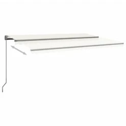 VIDAXL Auvent Automatique Sur Pied 500x350 Cm Crème -VIDAXL || SuperFish || Konstsmide Soldes Boutique 6480d1f2146873.28927951