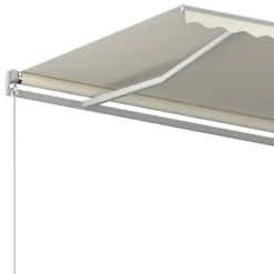 VIDAXL Auvent Automatique Sur Pied 500x350 Cm Crème -VIDAXL || SuperFish || Konstsmide Soldes Boutique 6480d1f21d6639.43165241