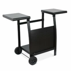 Desserte Pour Plancha Au Gaz - Chariot Porthos 2 Brûleurs - Chariot Barbecue Noir. Cuisine Extérieure. Roulettes -VIDAXL || SuperFish || Konstsmide Soldes Boutique 6482c3f1226ae8.94977140