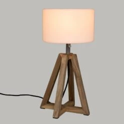 Lampes à Poser D'extérieur "matia" - Bois D'acacia - Marron Caramel - H59 Cm -VIDAXL || SuperFish || Konstsmide Soldes Boutique 648318303a01b8.66779126