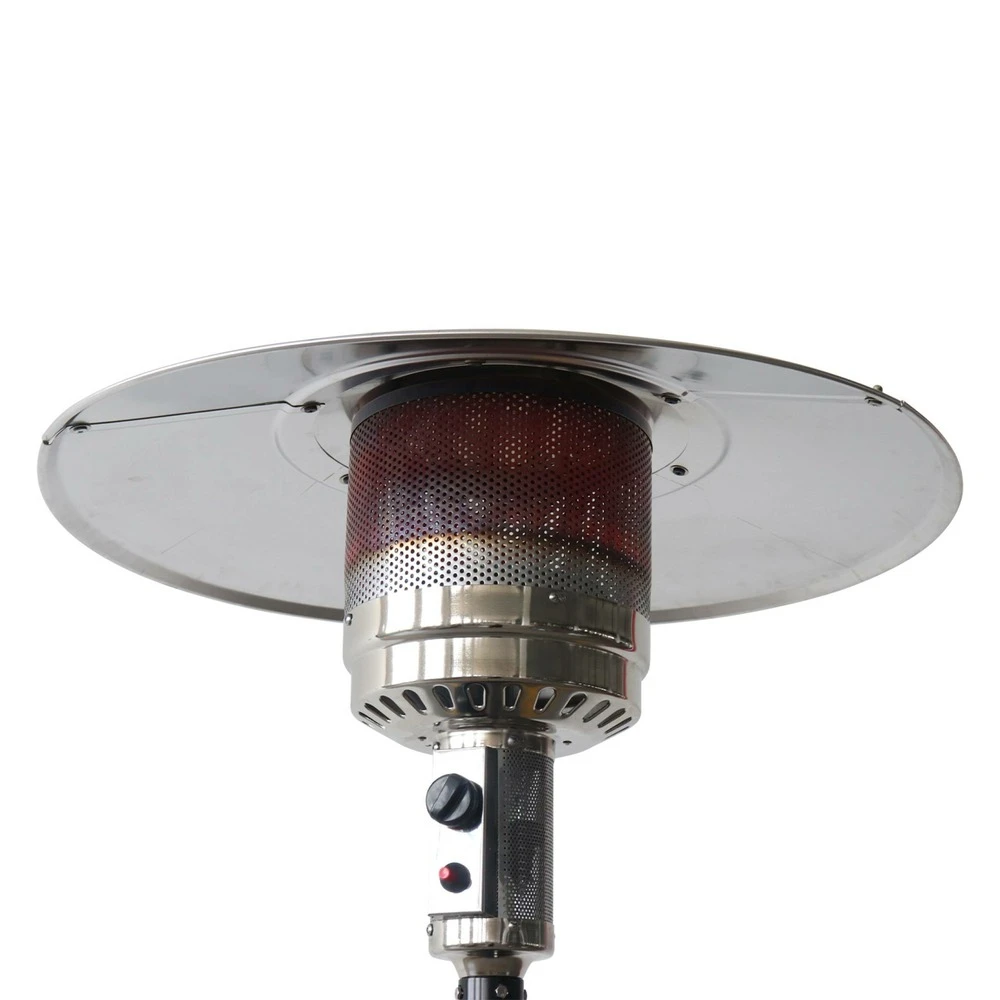 Lot De 2 Chauffages D'extérieur à Gaz 13kw - Siberia - Parasols Chauffants. Avec Roulettes Et Stabilisateur 6 Lot De 2 Chauffages D'extérieur à Gaz 13kw - Siberia - Parasols Chauffants. Avec Roulettes Et Stabilisateur – Image 4