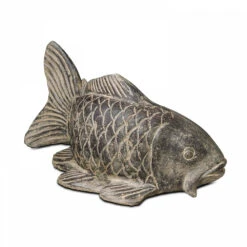 Statue De Jardin Carpe En Pierre Naturelle Gris -VIDAXL || SuperFish || Konstsmide Soldes Boutique 648861d388f670.96826628