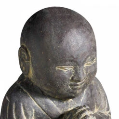 Statue De Jardin Moine Debout En Pierre Naturelle Gris -VIDAXL || SuperFish || Konstsmide Soldes Boutique 648861d64a1e79.74386078