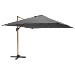 Parasol Déporté Carré 3x3m Effet Bois Anthracite -VIDAXL || SuperFish || Konstsmide Soldes Boutique 648864fd3cfaf1.91318858
