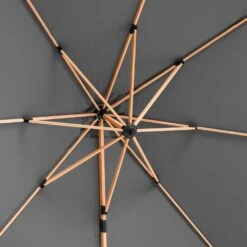 Parasol Déporté Carré 3x3m Effet Bois Anthracite -VIDAXL || SuperFish || Konstsmide Soldes Boutique 648864fd5a14a3.81032769