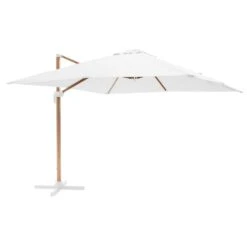Parasol Déporté Carré 3x3m Effet Bois écru -VIDAXL || SuperFish || Konstsmide Soldes Boutique 648864fed01a13.46859087