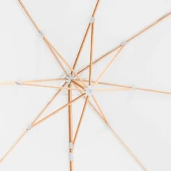 Parasol Déporté Carré 3x3m Effet Bois écru -VIDAXL || SuperFish || Konstsmide Soldes Boutique 648864fef08ae2.50747552