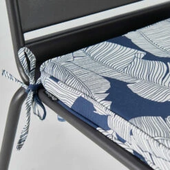 Lot De 4 Galettes De Chaise Polyester Abaca Bleu 40x40x3 Cm -VIDAXL || SuperFish || Konstsmide Soldes Boutique 6488657fa535e9.96518743