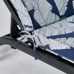 Coussin Bain De Soleil Polyester Bleu Et Blanc 186 X 60 X 5 Cm -VIDAXL || SuperFish || Konstsmide Soldes Boutique 648865947fec87.77734907