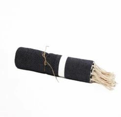 Fouta En Coton Tissage Nid D'abeille Spa 100x200cm Bleu Marine -VIDAXL || SuperFish || Konstsmide Soldes Boutique 648b51ccc9f828.94609112