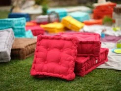 Coussin De Sol Lot De 2 - 40 X 40 Cm Rouge Piment -VIDAXL || SuperFish || Konstsmide Soldes Boutique 648b51d2a23117.32916968