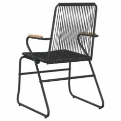 VIDAXL Chaises De Jardin 4 Pcs Noir 58x59x85,5 Cm Rotin Pvc -VIDAXL || SuperFish || Konstsmide Soldes Boutique 648c445e65aa71.10156721