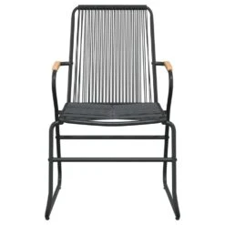 VIDAXL Chaises De Jardin 4 Pcs Noir 58x59x85,5 Cm Rotin Pvc -VIDAXL || SuperFish || Konstsmide Soldes Boutique 648c445e6c74c7.06344828