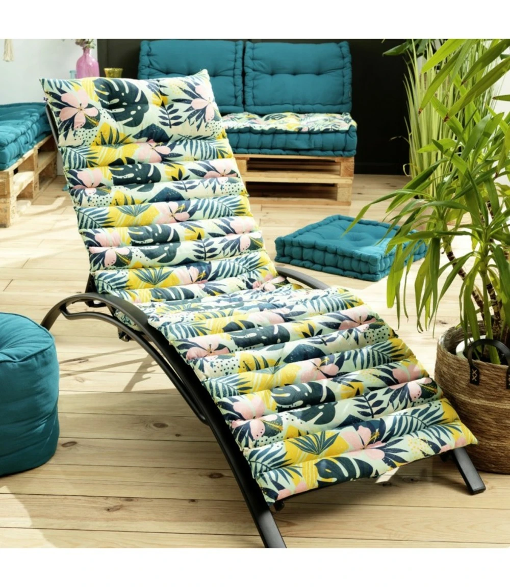 Coussin Bain De Soleil 60x180 Cm Jasmin 4 Coussin Bain De Soleil 60x180 Cm Jasmin – Image 2