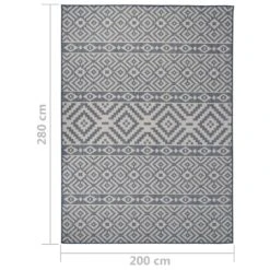 VIDAXL Tapis à Tissage Plat D'extérieur 200x280 Cm Rayures Bleues -VIDAXL || SuperFish || Konstsmide Soldes Boutique 6494a14e97e7c3.66329642