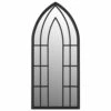 VIDAXL Miroir De Jardin Noir 70x30 Cm Fer Pour Utilisation Extérieure -VIDAXL || SuperFish || Konstsmide Soldes Boutique 6494a15090a9a2.78221709