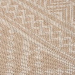 VIDAXL Tapis à Tissage Plat D'extérieur 200x280 Cm Rayures Brunes -VIDAXL || SuperFish || Konstsmide Soldes Boutique 6494a1544928e1.34650332