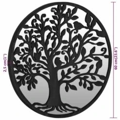 VIDAXL Miroir De Jardin Noir 60x2,5 Cm Fer Rond Utilisation Extérieure -VIDAXL || SuperFish || Konstsmide Soldes Boutique 6494a154aa4c98.89164204