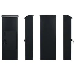 Perel Boîte Aux Colis Helsinki Gris Foncé -VIDAXL || SuperFish || Konstsmide Soldes Boutique 6494a166415503.26169692