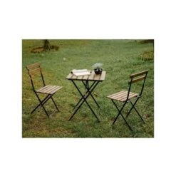 Kit Mobilier De Jardin Table+ 2 Chaises Pilante Kz Garden Bois Et Acier Jardin Terrasse -VIDAXL || SuperFish || Konstsmide Soldes Boutique 6494a8796b8116.66501777