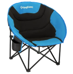 Fauteuil De Camping - Kingcamp - Forme Lune - 70 X 84 X 80 Cm