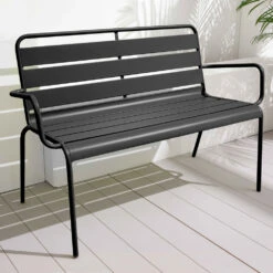Banc De Jardin En Métal Anthracite 11 Banc De Jardin En Métal Anthracite -VIDAXL || SuperFish || Konstsmide Soldes Boutique 6494a87e3783c4.70676509