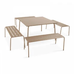 Banc De Jardin En Acier Taupe 11 Banc De Jardin En Acier Taupe -VIDAXL || SuperFish || Konstsmide Soldes Boutique 6494abced3fce5.93086928