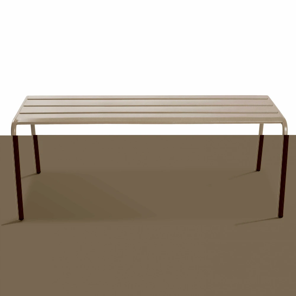 Banc De Jardin En Acier Taupe 4 Banc De Jardin En Acier Taupe – Image 2