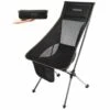 Chaise De Camping Pliable Avec Grand Dossier - Kingcamp - Noir - Sac De Transport Inclus -VIDAXL || SuperFish || Konstsmide Soldes Boutique 6494abcf9f93b7.54097682