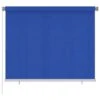VIDAXL Store Roulant D'extérieur 180x140 Cm Bleu Pehd -VIDAXL || SuperFish || Konstsmide Soldes Boutique 6494b6762d4554.49433763