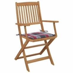 VIDAXL Chaises Pliables De Jardin 6 Pcs Avec Coussins Bois D'acacia -VIDAXL || SuperFish || Konstsmide Soldes Boutique 6498f8396a36f4.67520142