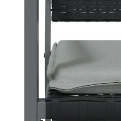 VIDAXL Ensemble à Manger De Jardin 9 Pcs Coussins Résine Tressée Acier -VIDAXL || SuperFish || Konstsmide Soldes Boutique 6499a0f0af3ff7.52453404