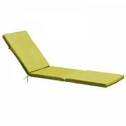 Coussin Pour Bain De Soleil Vert 186 X 53 X 5 Cm