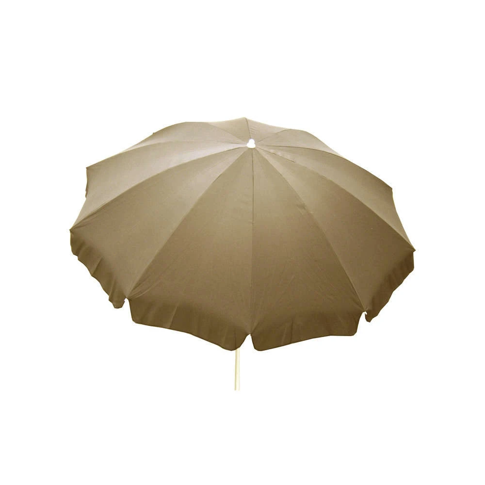 Parasol Monte Carlo En Toile Taupe - D180 Cm 3 Parasol Monte Carlo En Toile Taupe - D180 Cm