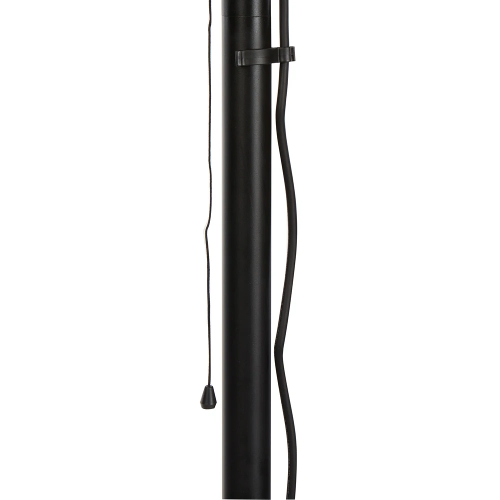 Chauffage D'extérieur Sur Pied En Aluminium Noir - H 195 X D.50 Cm 3 Chauffage D'extérieur Sur Pied En Aluminium Noir - H 195 X D.50 Cm