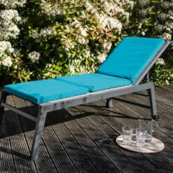 Lot De 2 Coussins Bain De Soleil Polyester Bleu 186x53x5 Cm -VIDAXL || SuperFish || Konstsmide Soldes Boutique 7b80593979971f92