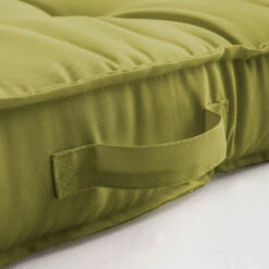 Coussin De Sol Ou D'assise Matelassé Polyester Vert 120 X 80 X 12cm -VIDAXL || SuperFish || Konstsmide Soldes Boutique 7bb7dfc3fee3d342